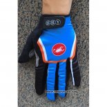 2020 Castelli Gants Doigts Longs Bleu Noir (6)